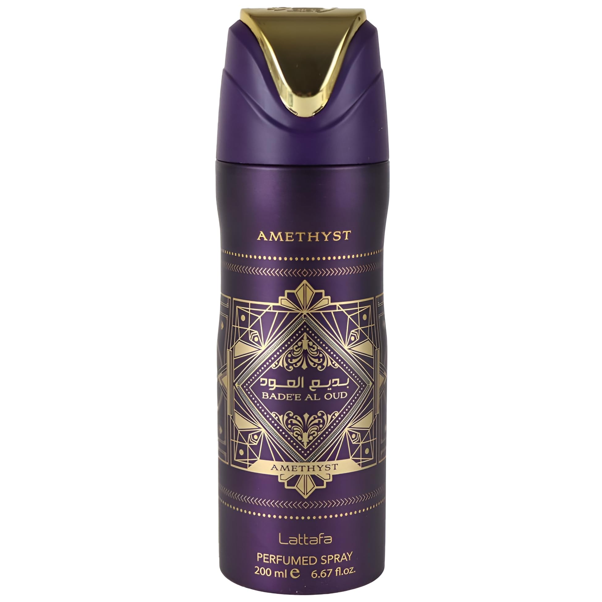 Lattafa Bade'e Al Oud Amethyst Perfumed Body Spray 200ml 12 pcs