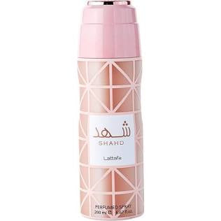 Lattafa Shahd Perfumed Body Spray 200ml 12 pcs